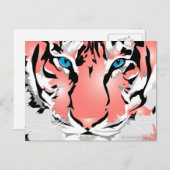 桃虎葉書 ポストカード (正面/裏面)