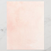 桃赤面ピンクウォーターカラースクラップブック紙 (正面)