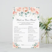 桃赤面フローラあなたの電話ゲームベビー (スタンド正面)