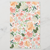 桃赤面フローラおもしろいベビーファクトベビーシャワー チラシ (裏面)