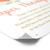 桃金ゴールドフローラおむつ思考ゲーム ポスター (角)