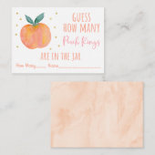 桃金ゴールド数ゲームを推測 エンクロージャーカード (正面/裏面)