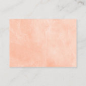 桃金ゴールド花本ベビー エンクロージャーカード (裏面)