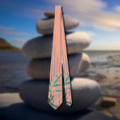 桃離れの竹 ネクタイ