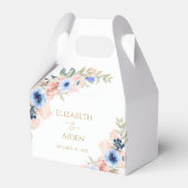 桃青結婚花 フェイバーボックス (正面サイド)