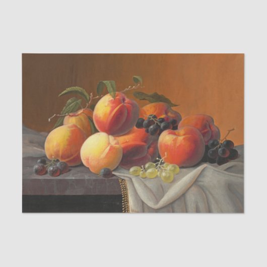 桃、ぶどう、りんご、デコペ 薄葉紙 (正面)