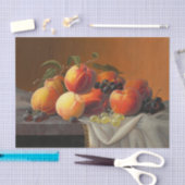 桃、ぶどう、りんご、デコペ 薄葉紙 (クラフト)