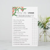 桃 – オーバーまたは下ブライダルシャワーゲーム (スタンド正面)