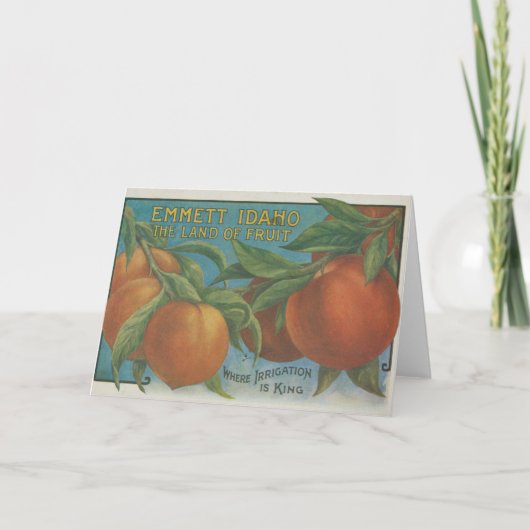 桃 カード (正面)