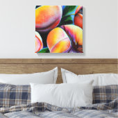 桃 キャンバスプリント (インサイチュ (寝室))