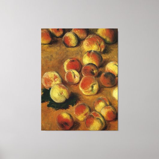 桃 キャンバスプリント (正面)