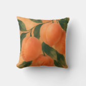 桃 クッション (正面)