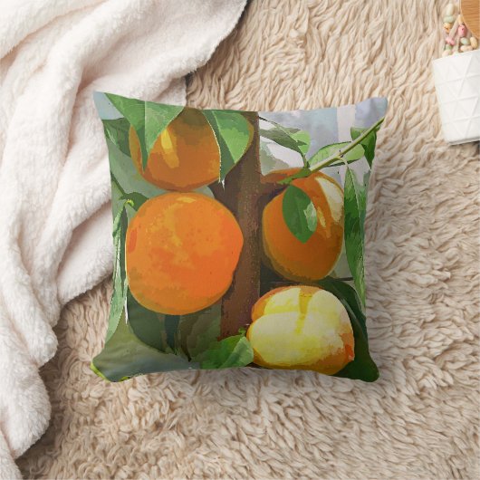 桃 クッション (ブランケット)