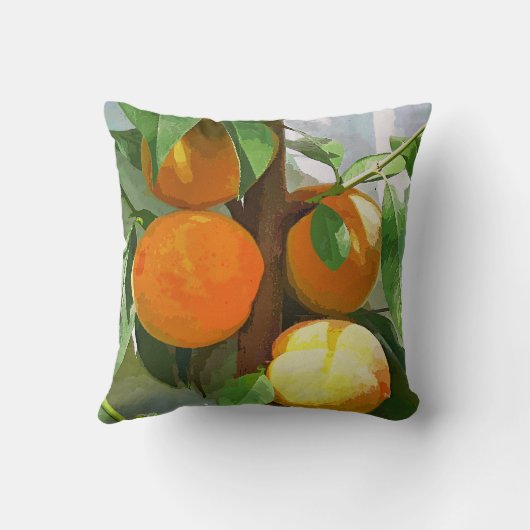 桃 クッション (裏面)