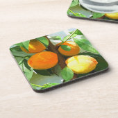 桃 コースター (左側)