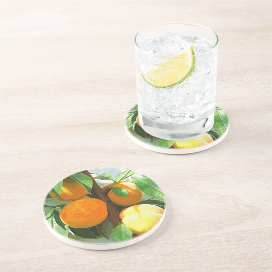 桃 コースター (側面)