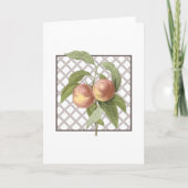 桃 サンキューカード (正面)