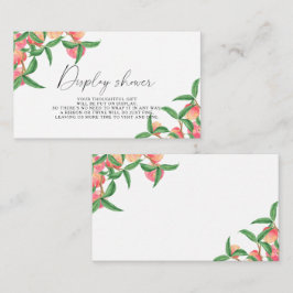 桃 – シャワーを表示 エンクロージャーカード