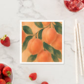 桃 スタンダードカクテルナプキン (インサイチュ)