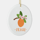 桃 セラミックオーナメント (右)