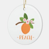 桃 セラミックオーナメント (左)