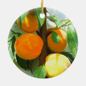 桃 セラミックオーナメント (裏面)