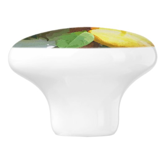 桃 セラミックノブ (側面)