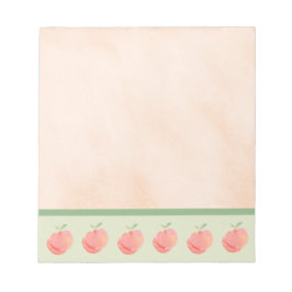 桃 ノートパッド