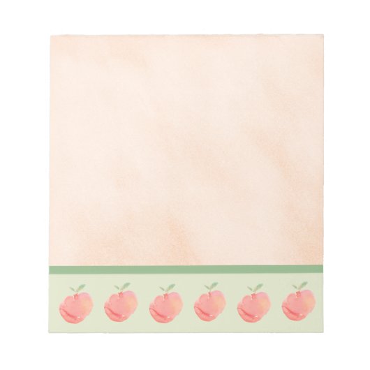 桃 ノートパッド (正面)