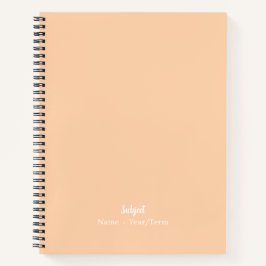 桃 ノートブック