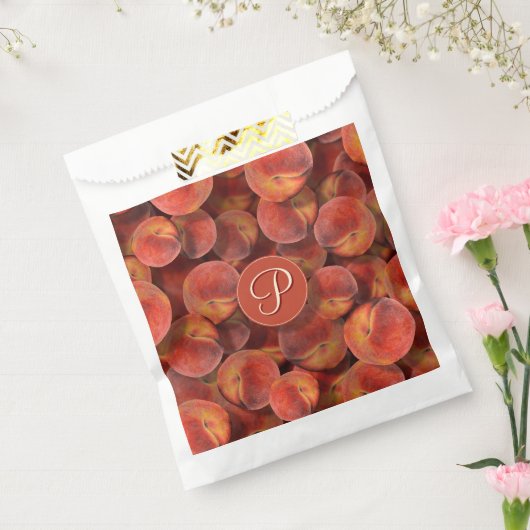 桃 フェイバーバッグ (封をした状態)