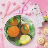 桃 ペーパープレート (パーティー)