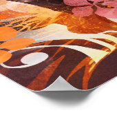 桃 –  ポスター (角)