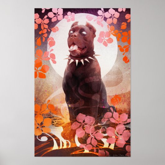 桃 –  ポスター (正面)