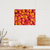 桃 ポスター (キッチン)