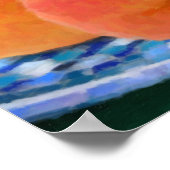 桃 ポスター (角)