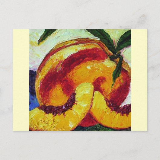 桃 ポストカード (正面)