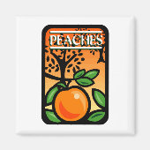 桃 マグネット (正面)