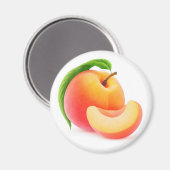 桃 マグネット (正面/裏面)