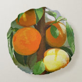 桃 ラウンドクッション (裏面)