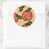 桃 ラウンドシール (バッグ)