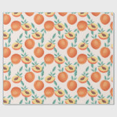 桃 ラッピングペーパー (フラット)