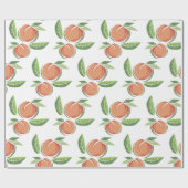 桃 ラッピングペーパー (フラット)