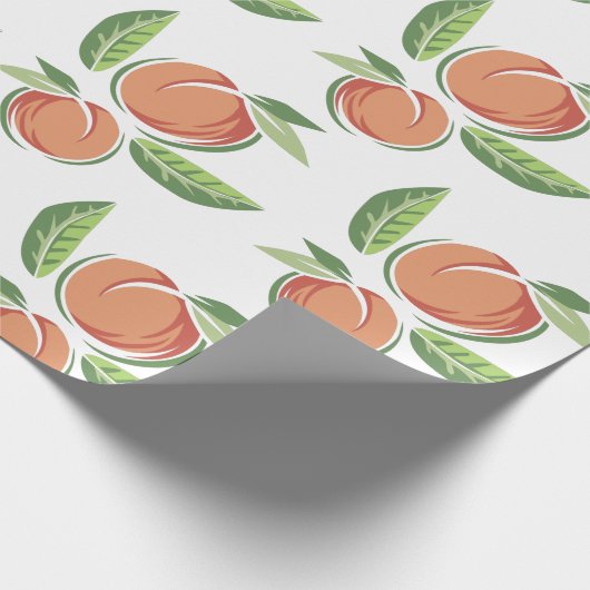 桃 ラッピングペーパー (角)