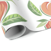 桃 ラッピングペーパー (ロールコーナー)