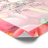 桃 – リングや輪狩りブライダルシャワーゲーム ポスター (角)