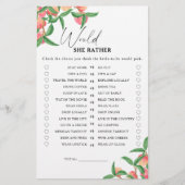 桃 – 彼女はむしろブライダルシャワーゲーム (正面)