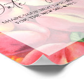 桃 – 日付の夜のアイディア。日付jarブライダルゲーム ポスター (角)