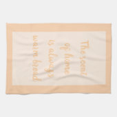 桃 – 白 キッチンタオル (横)