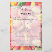 桃 – 私たちはブライダルシャワーゲーム (正面)